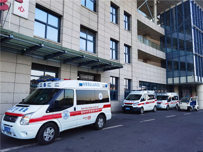 眉县救护车出租服务案例4