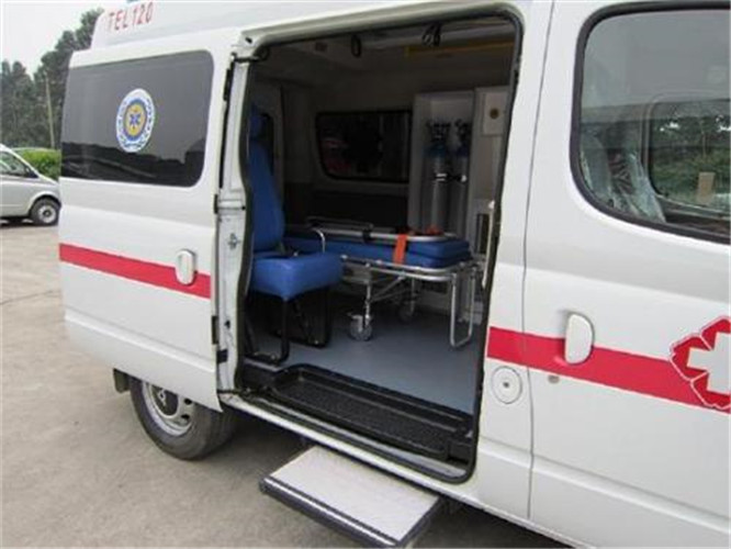 眉县救护车出租服务案例7
